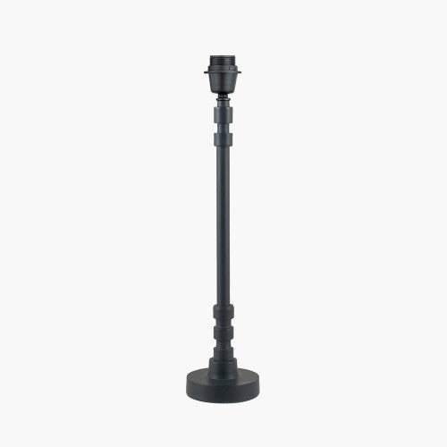 Rhode Matt Black Stick Metal Table Lamp