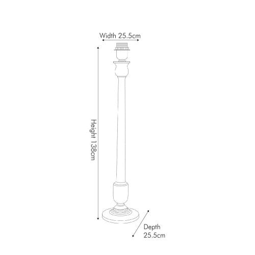AVOCET Floor Lamp - Black