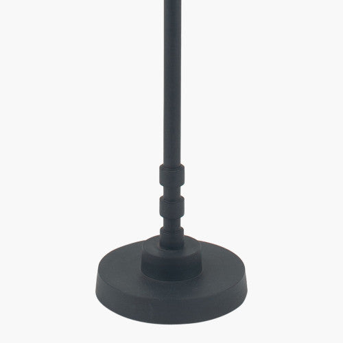 Rhode Matt Black Stick Metal Floor Lamp