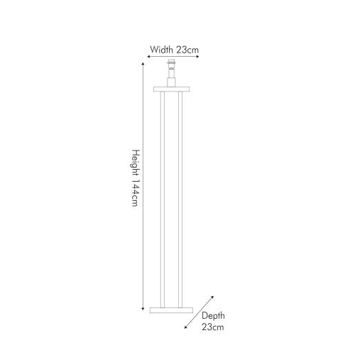 KEELEY Floor Lamp - Black