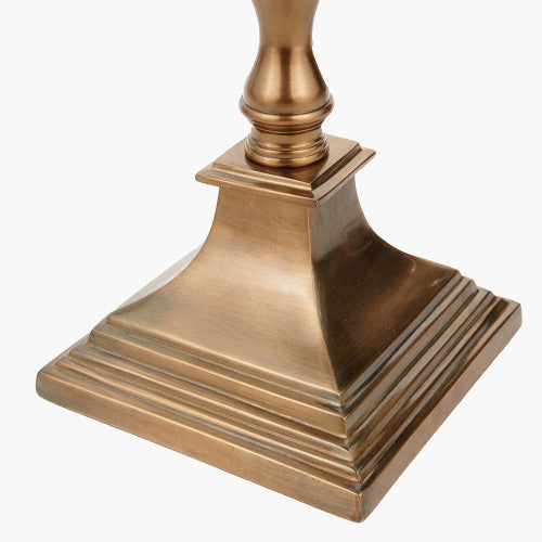 KENSINGTON Antique Brass Floor Lamp