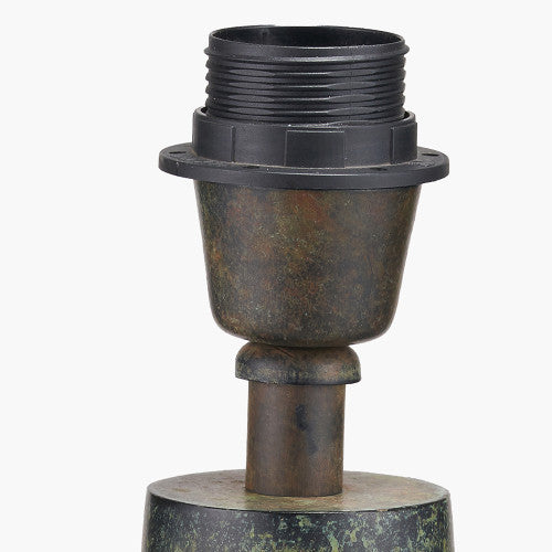 ARBOR Verdi Gris Metal Conical Floor Lamp Base