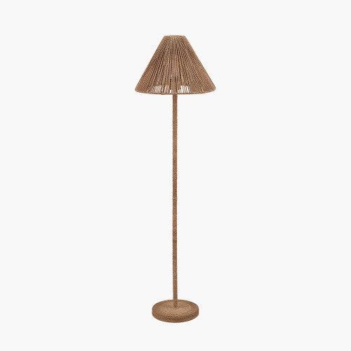 LIZZY Jute Rope Floor Lamp