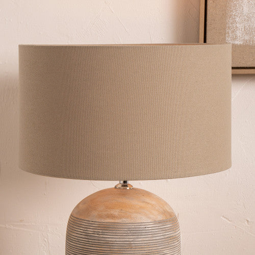 HENRY Handloom Cylinder Shade - Taupe