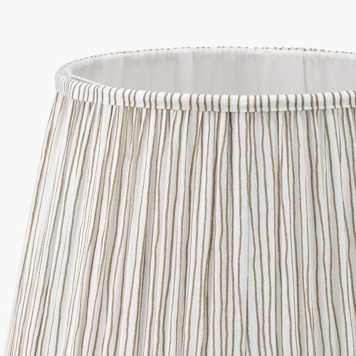 THIAGO Pleated Tapered Shade - Mushroom