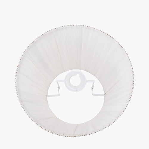 THIAGO Pleated Tapered Shade - Mushroom