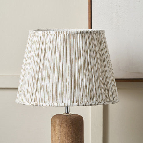 THIAGO Pleated Tapered Shade - Mushroom