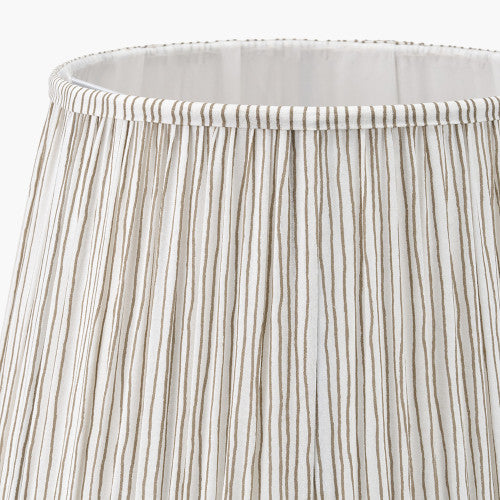 Esha Natural Conical Wood Table Lamp
