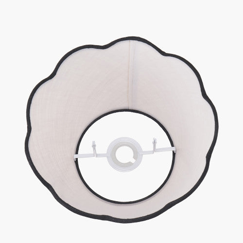 TABITHA Scalloped Edge Tapered Shade