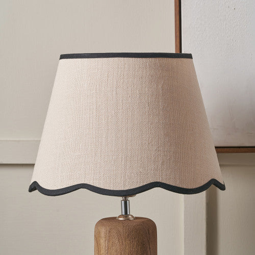 TABITHA Scalloped Edge Tapered Shade