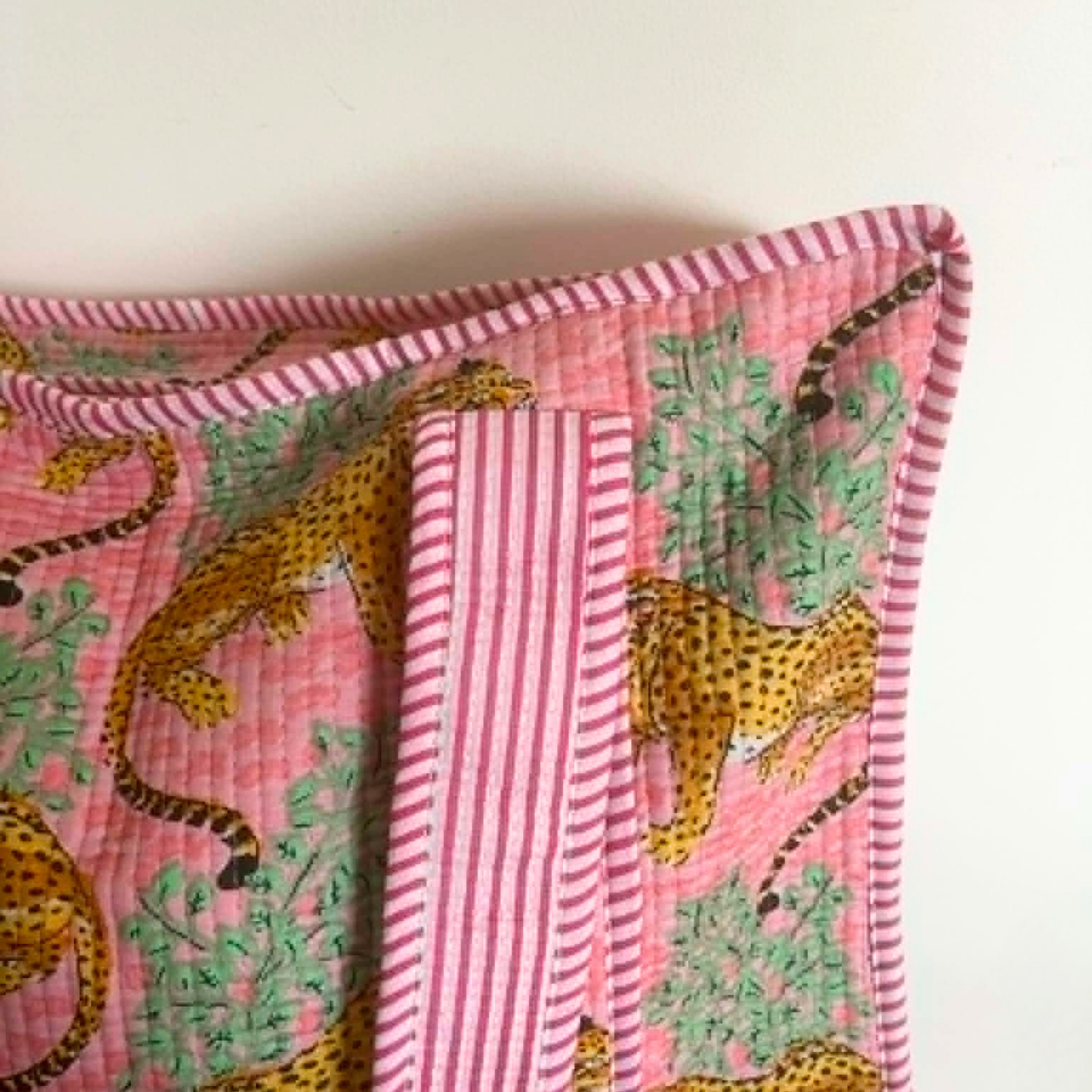 Pink Jungle Tote Bag