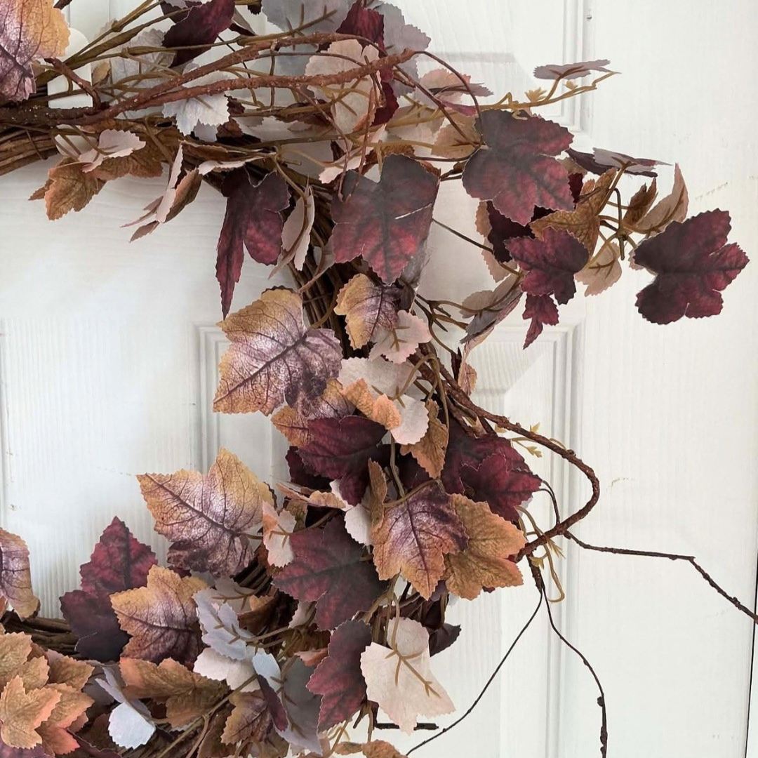 Rustic Leaf Wreath