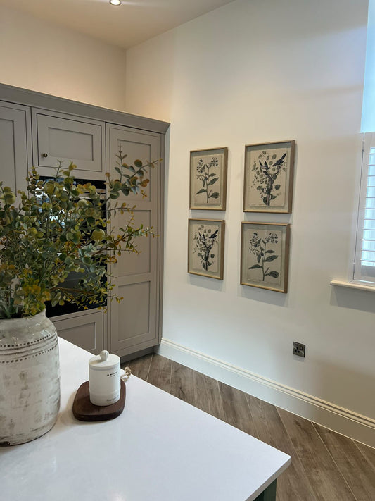 Botanical Framed Linen Print