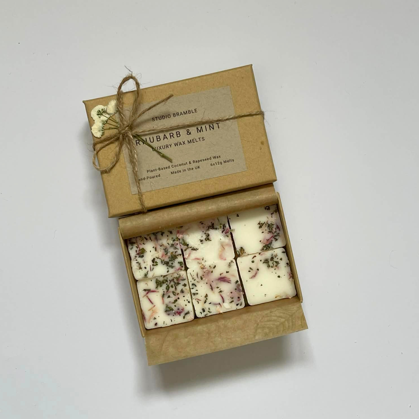 Rhubarb & Mint Luxury Wax Melts