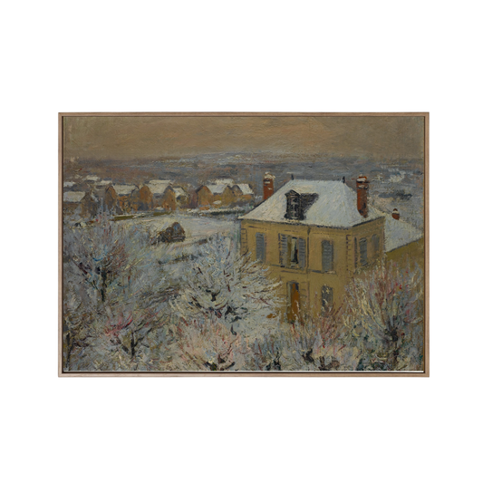 House in Winter Art Print (A4 & A3)