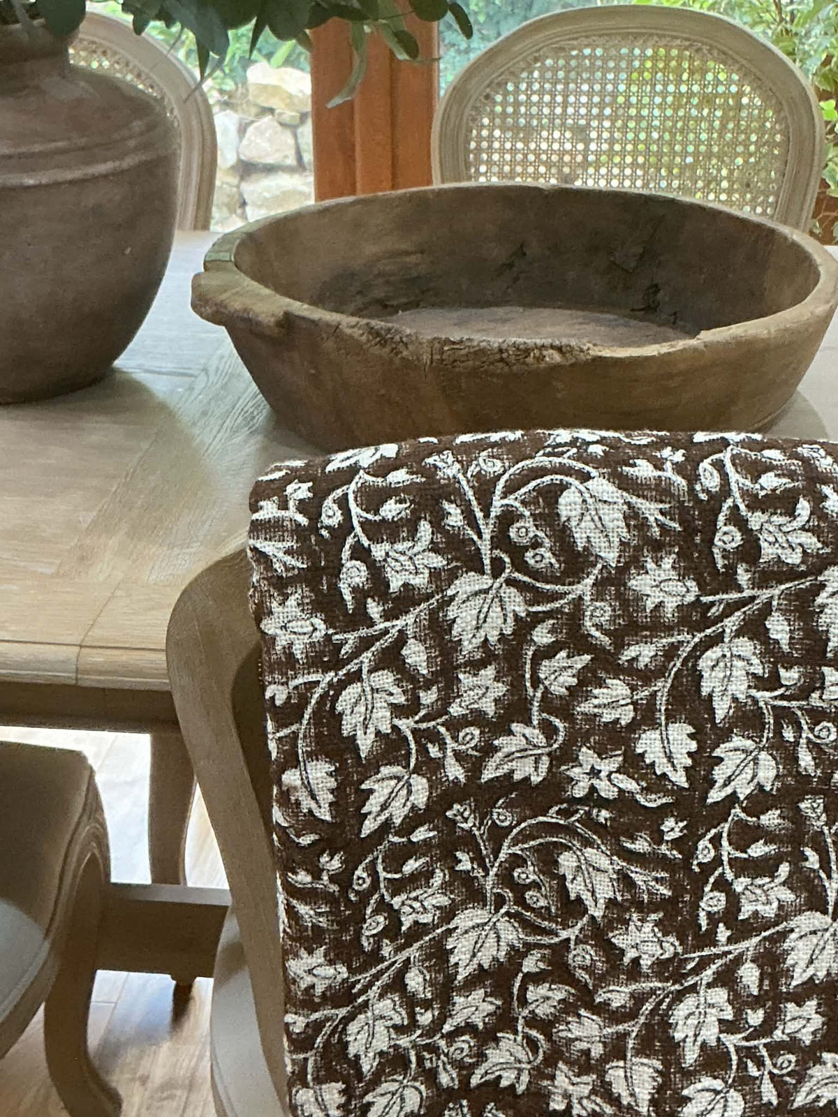 Alderwood Hand Block Printed Throw