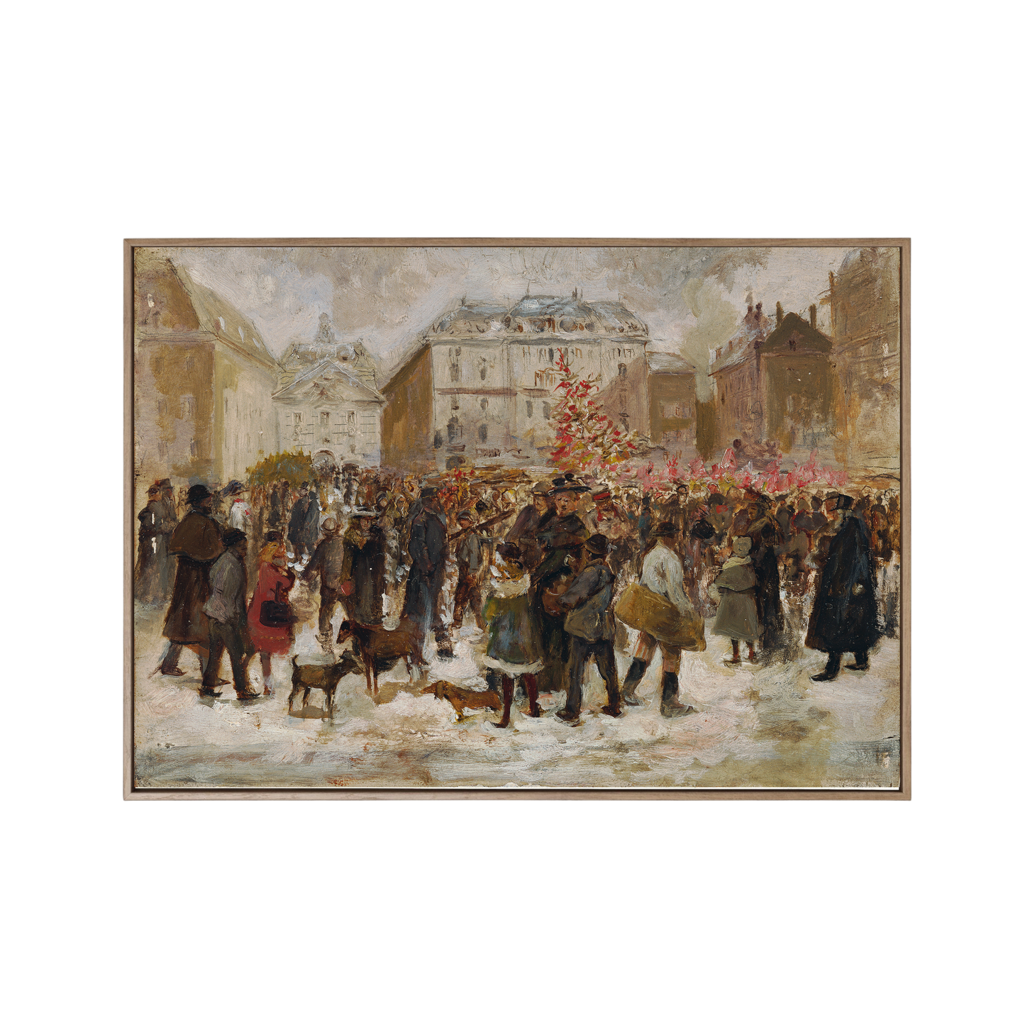 Christmas Market Art Print (A4 & A3)