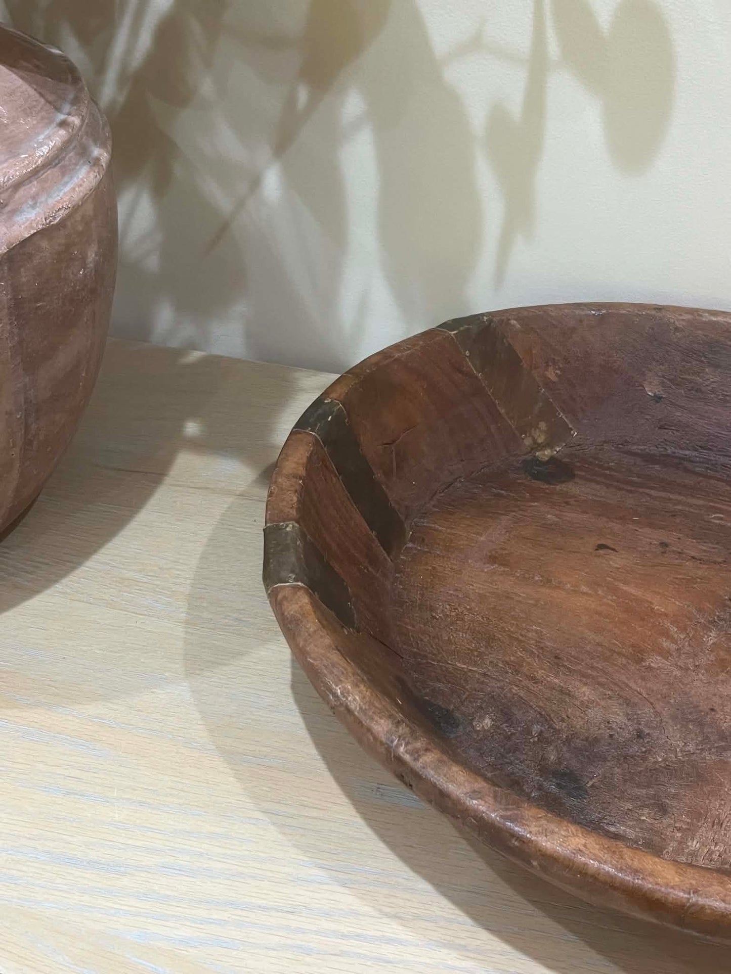Salvaged Indian Dough Bowl (A)
