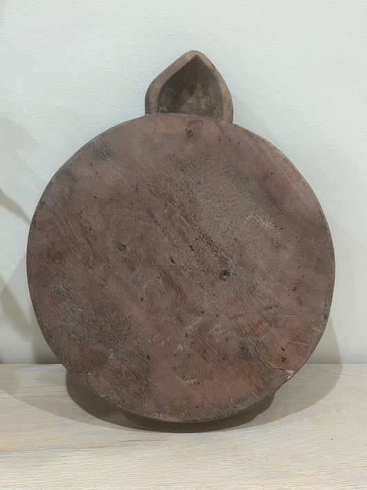 Salvaged Indian Chapati Board with Feet (A)