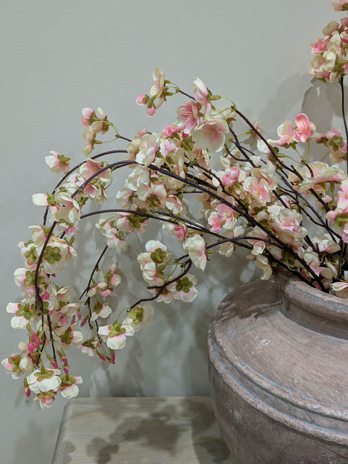 Faux Cherry Blossom Spray