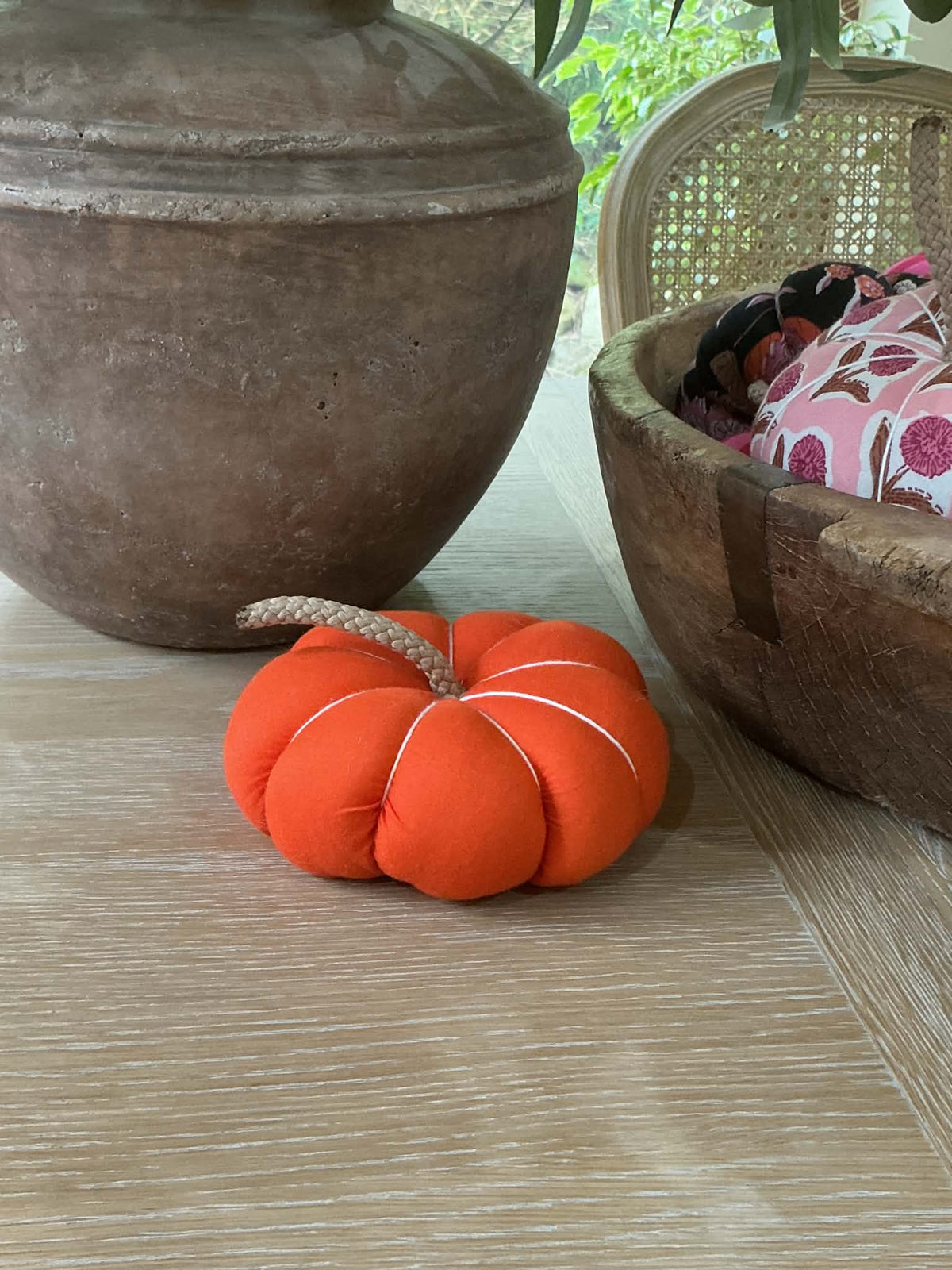 Handmade Burnt Orange Pumpkin