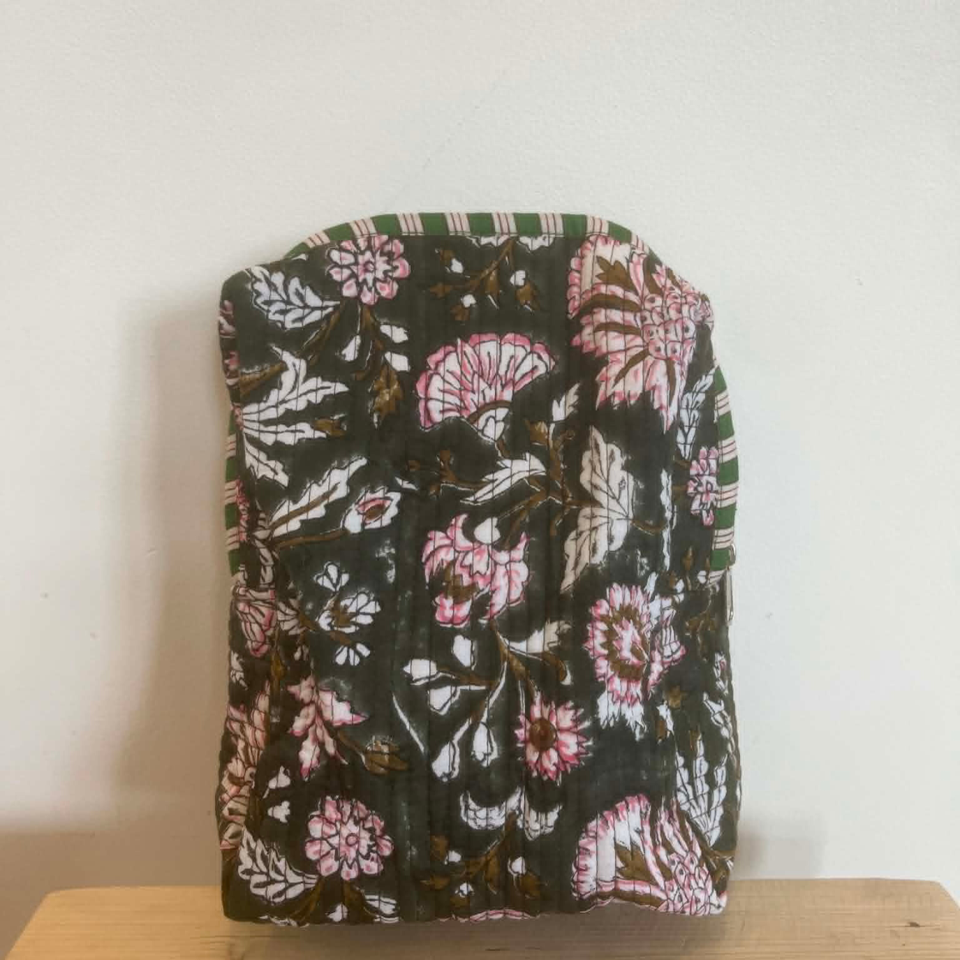 Evergreen Blossom Utility Pouch