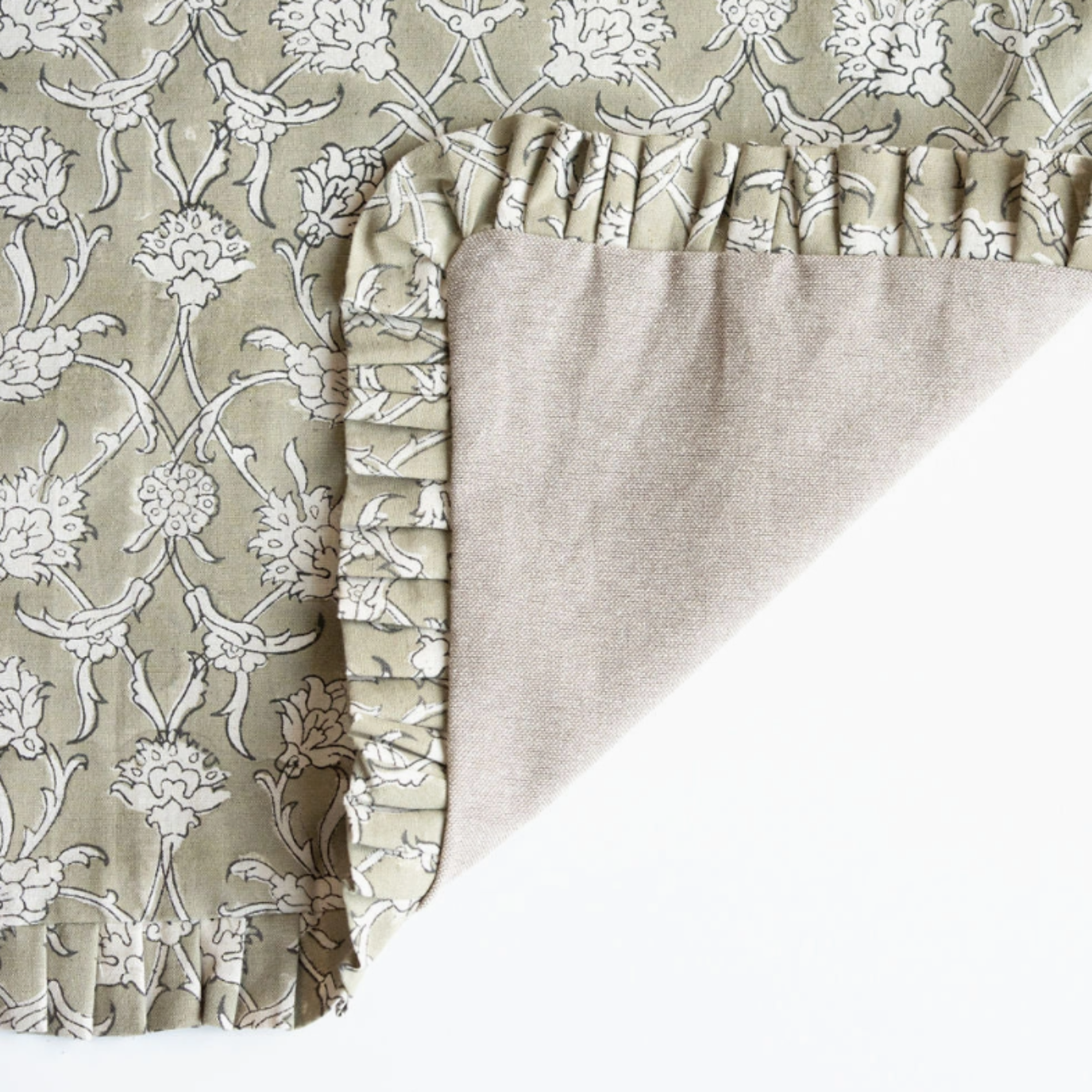 Gemma Hand Block Printed Cushion Cover TT