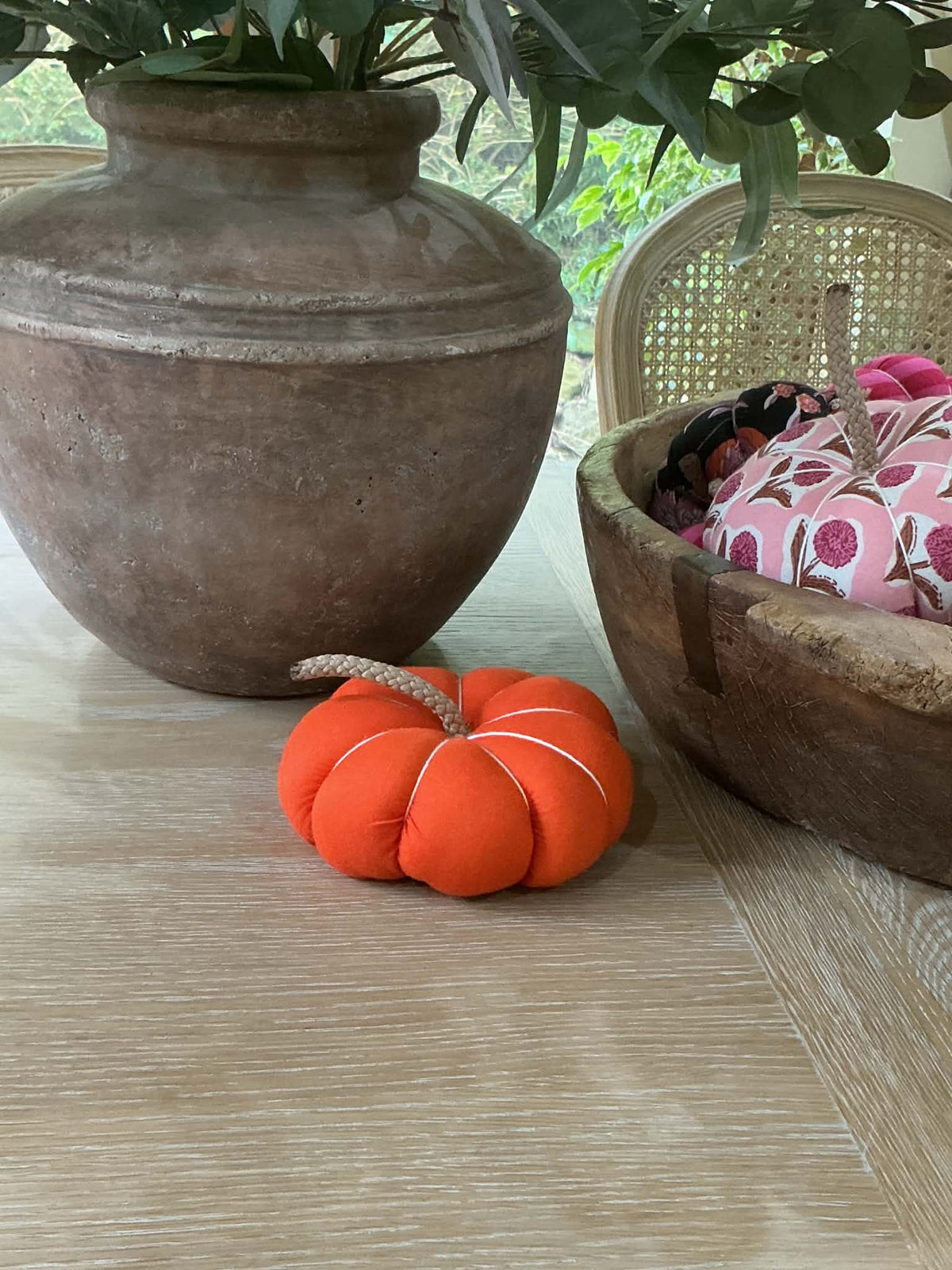 Handmade Burnt Orange Pumpkin