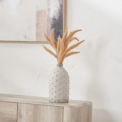 KESTREL Vase - Grey/ Cream Wash