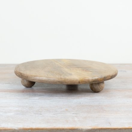 Round Candle Plate Holder