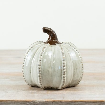 Ceramic Pumpkins (Set of 2)