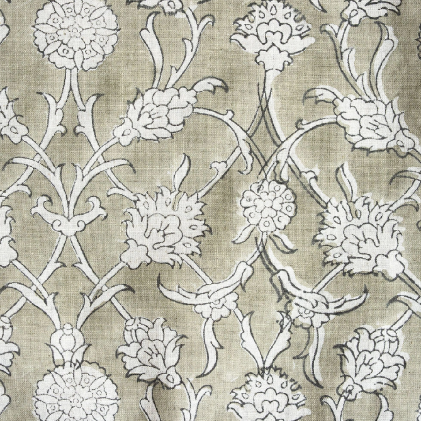 Gemma Hand Block Printed Cushion Cover TT
