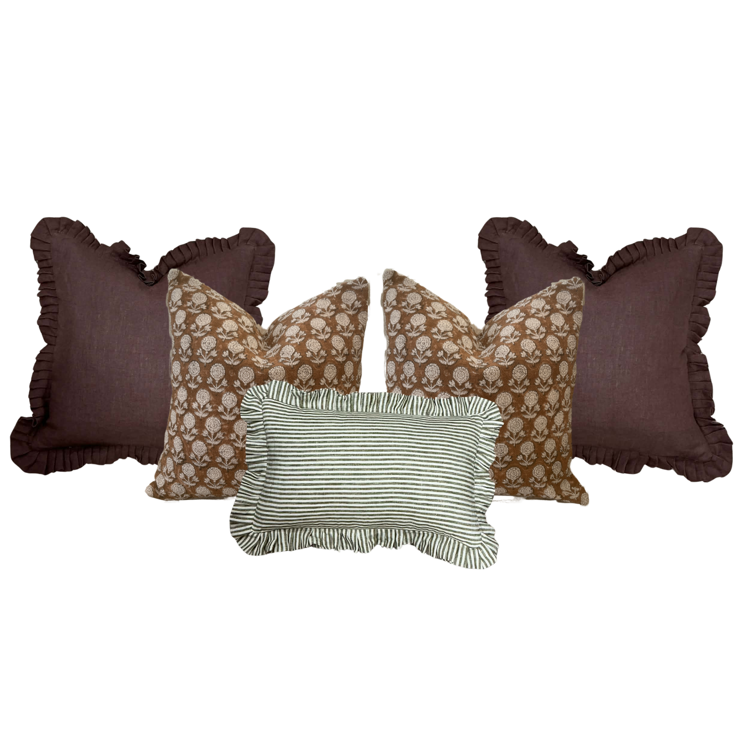 Large Autumn Meadow Cushion Combination