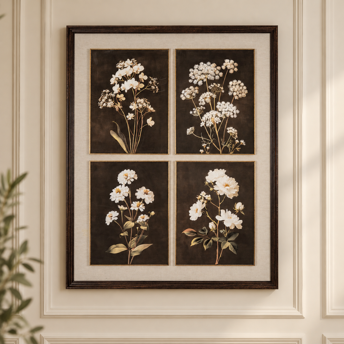 The Heritage Floral Framed Wall Art