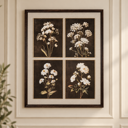 The Heritage Floral Framed Wall Art
