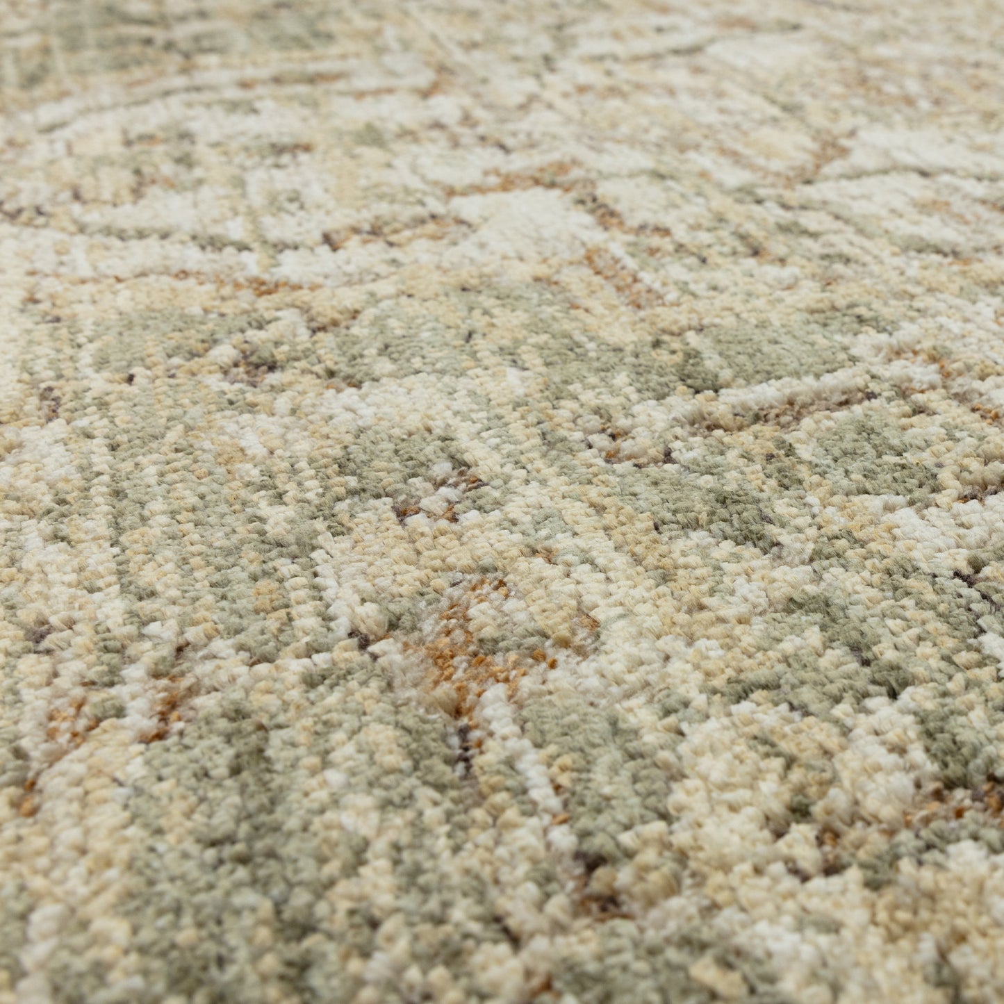 ANYA Vintage Inspired Persian Rug - Green