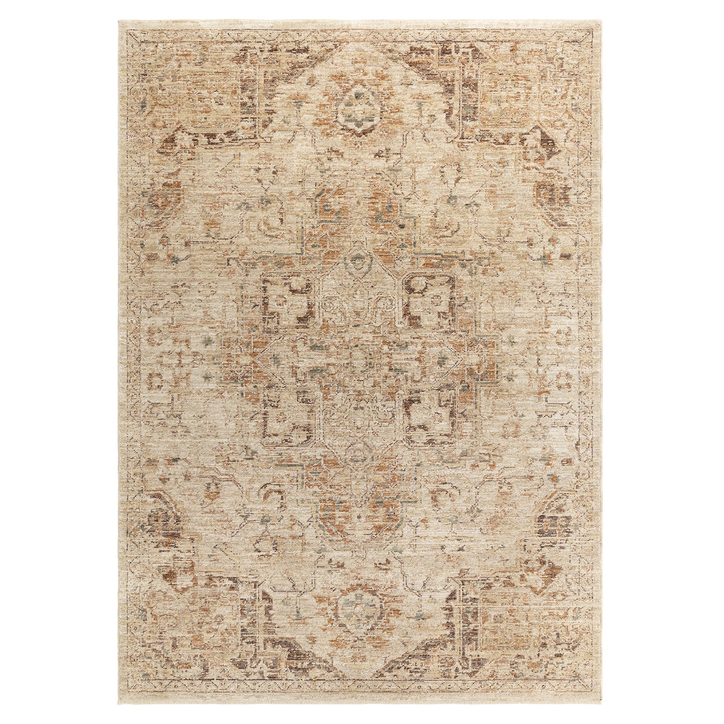 ANYA Vintage Inspired Persian Rug - Copper
