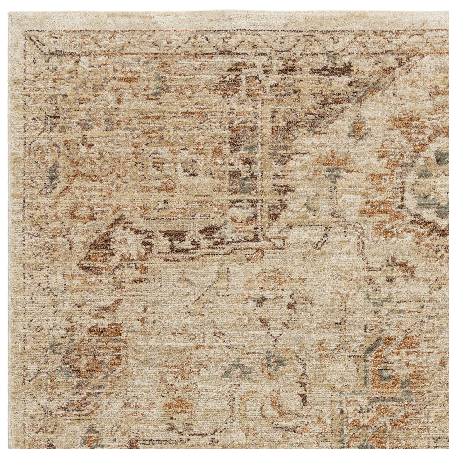 ANYA Vintage Inspired Persian Rug - Copper