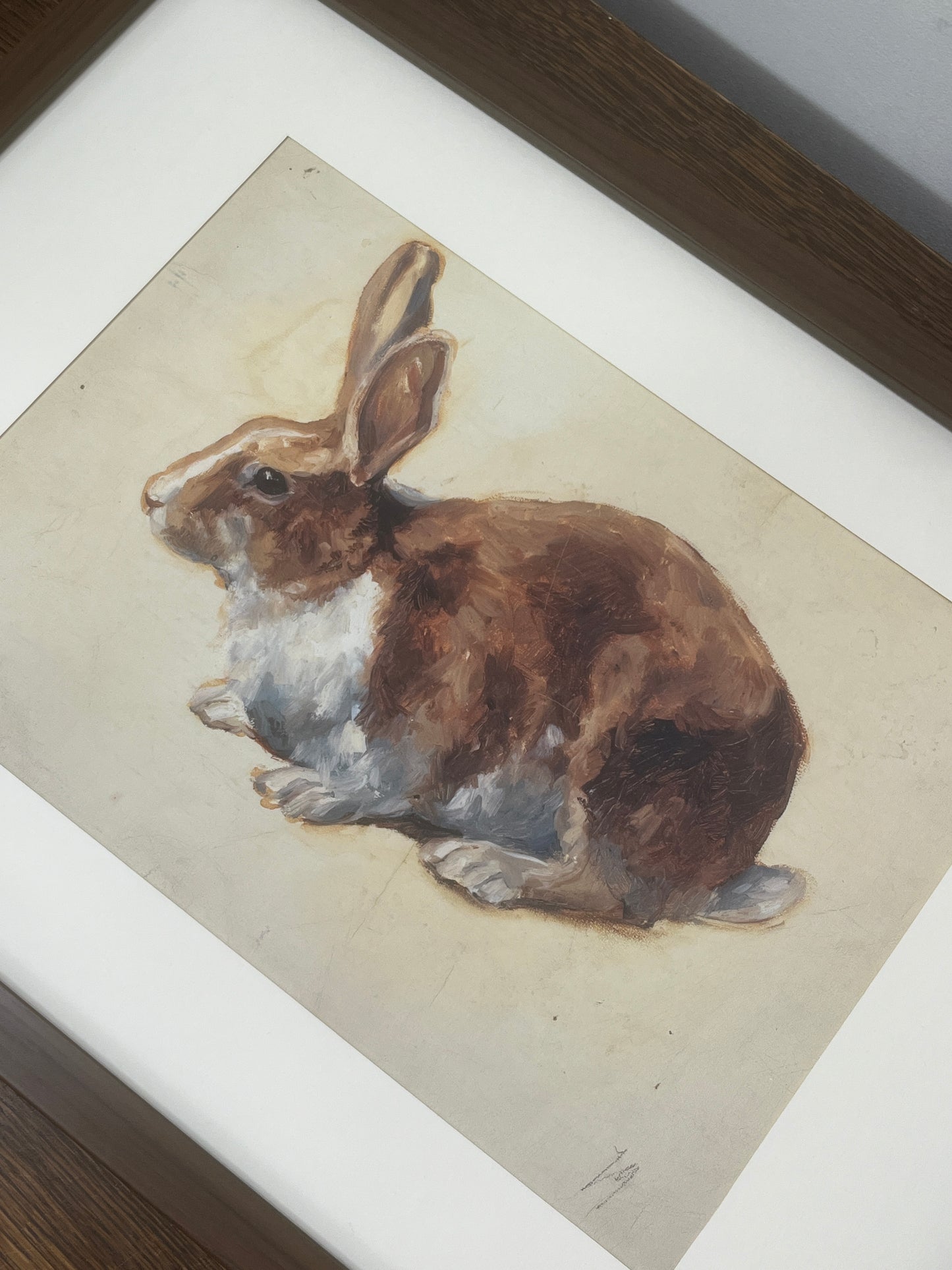 Rustic Rabbit Print (A4 & A3)