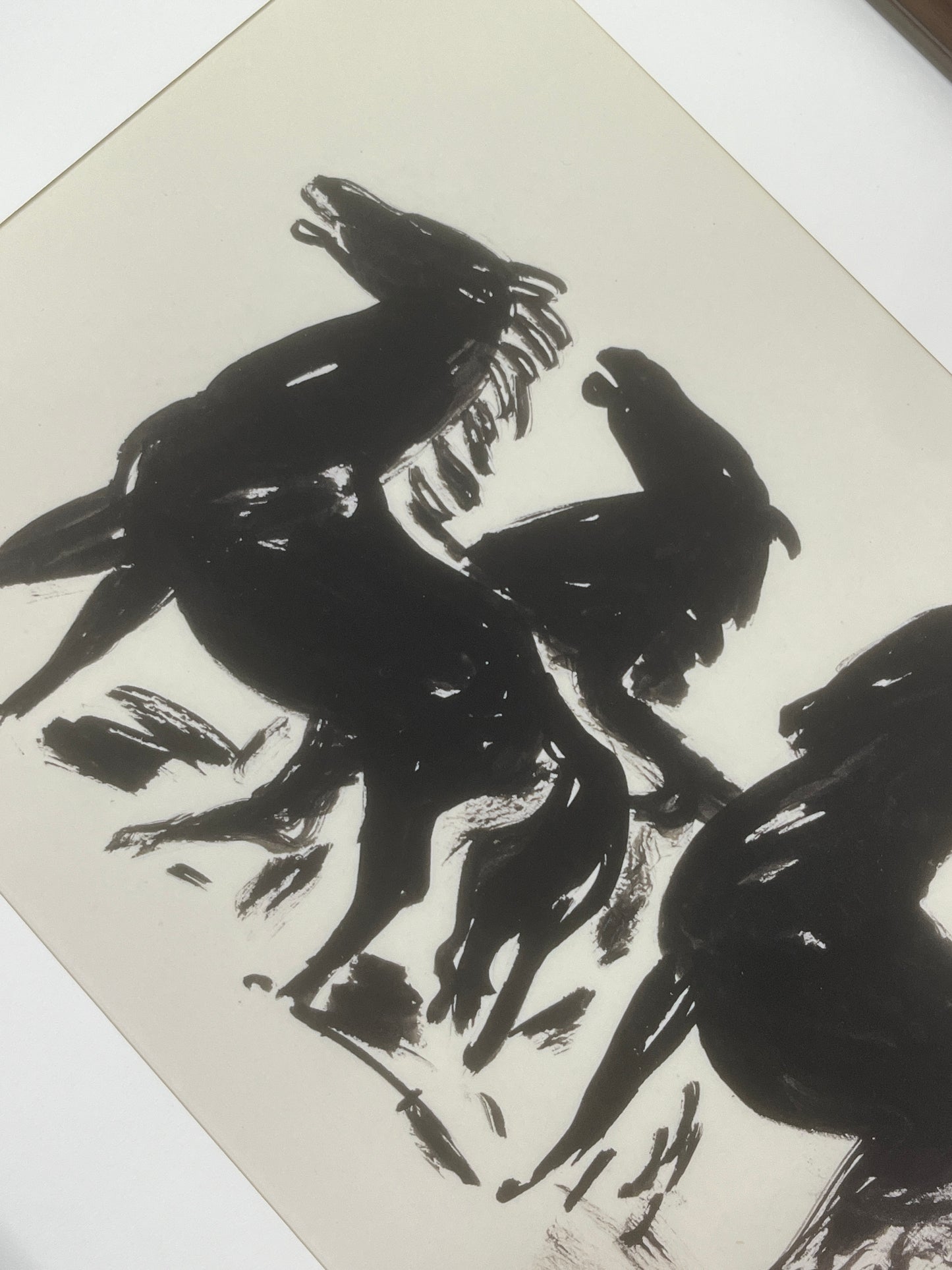 Expressionist Horses Print (A4 & A3)