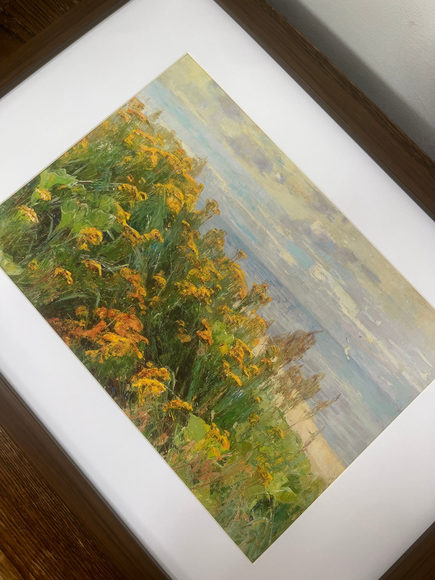 Golden Coastline Print (A4 & A3)