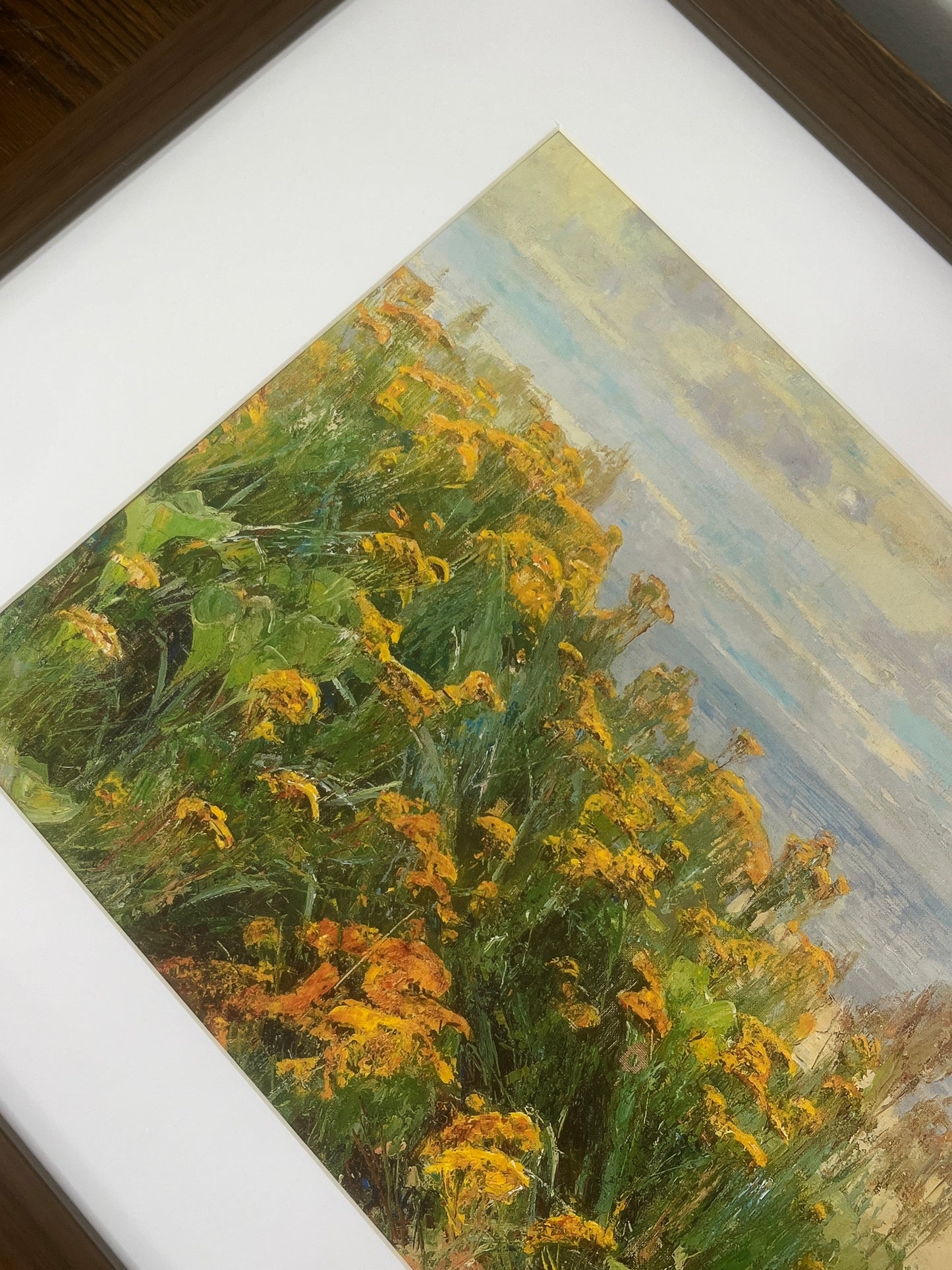 Golden Coastline Print (A4 & A3)