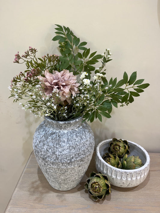 Dahlia Flower Stem - Dusty Pink