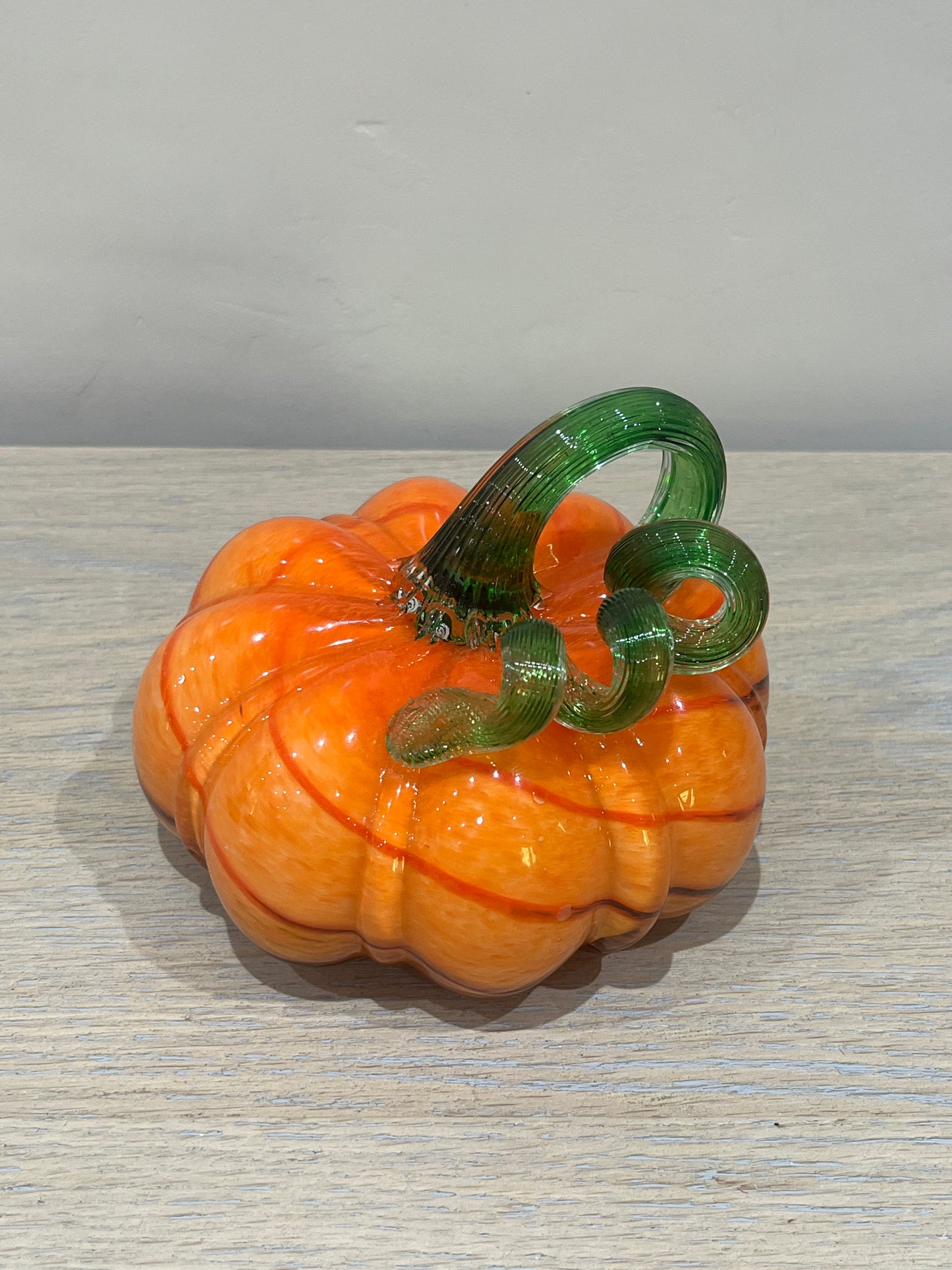 Handmade Glass Pumpkin