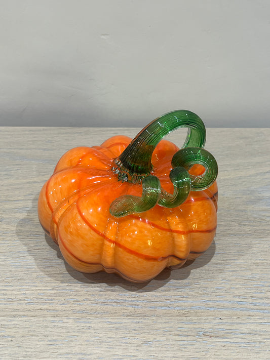 Handmade Glass Pumpkin