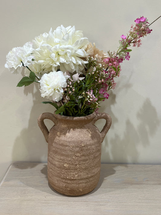 OPHELIA Rustic Vase - Earth