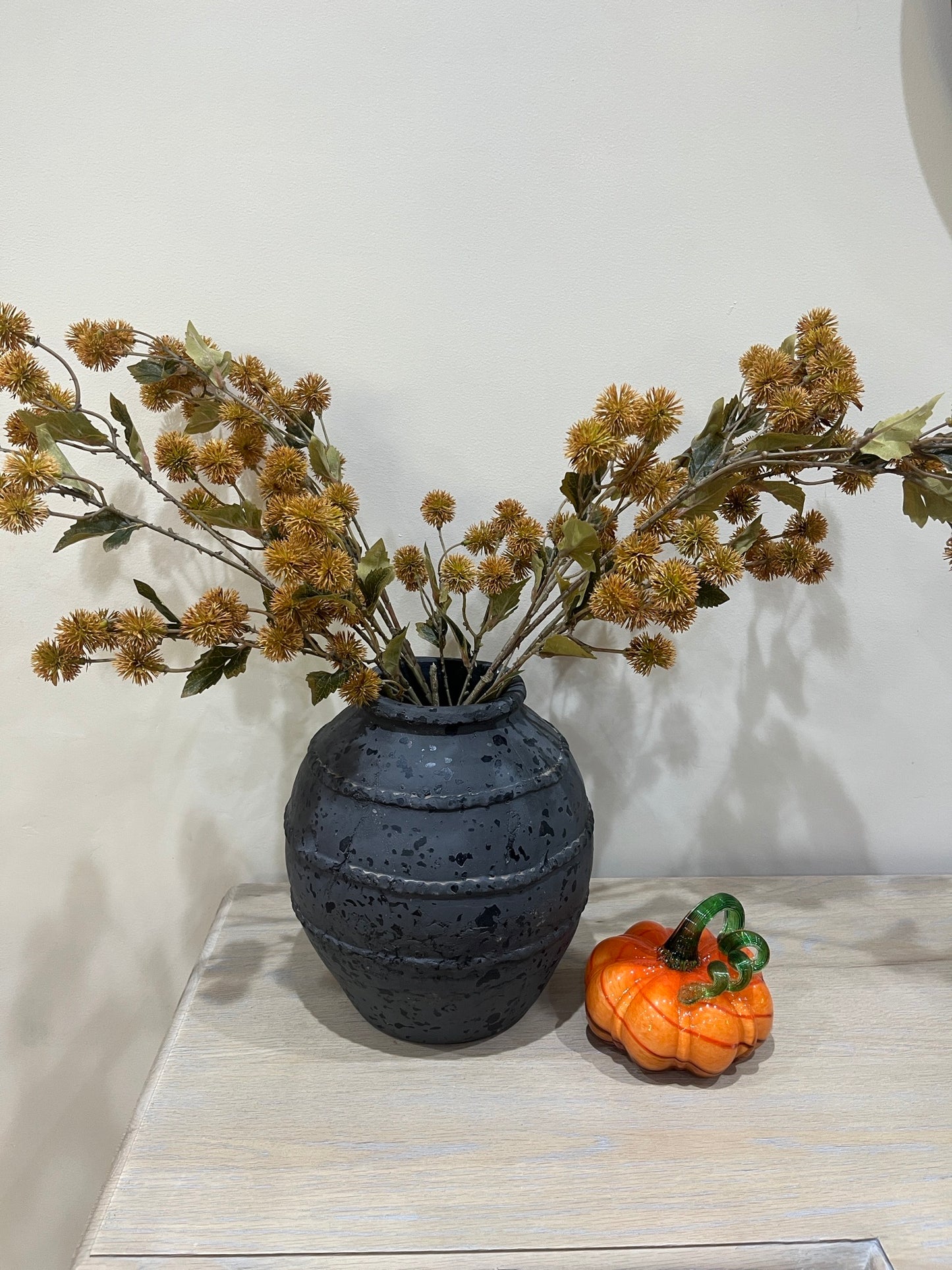 Handmade Glass Pumpkin