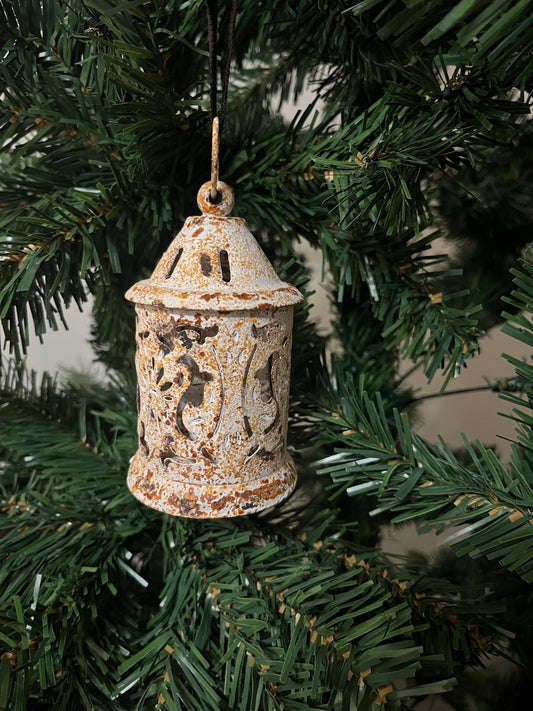 Rustic Iron Bird Cage Bauble