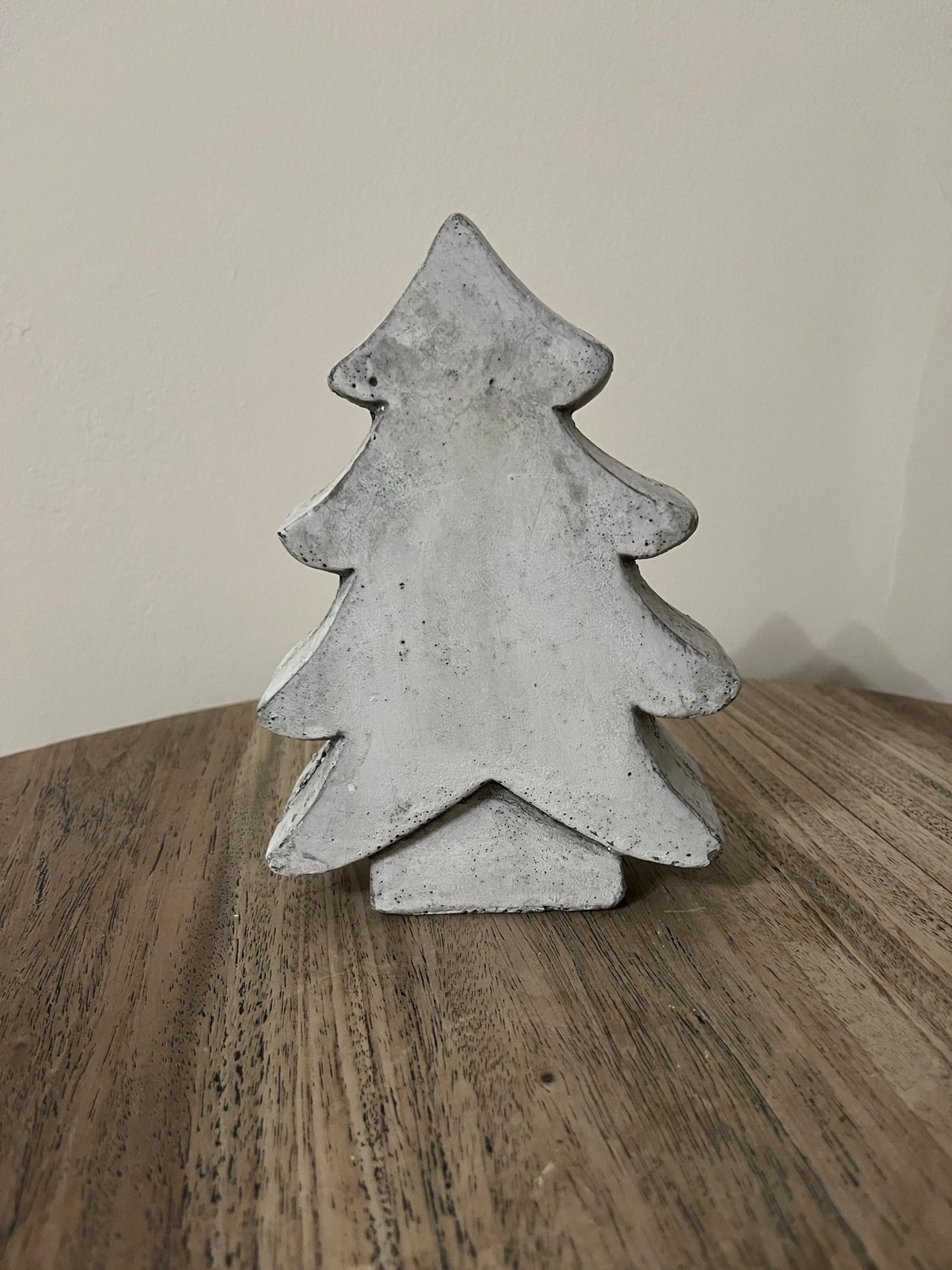 Whitewash Rustic Ceramic Christmas Tree