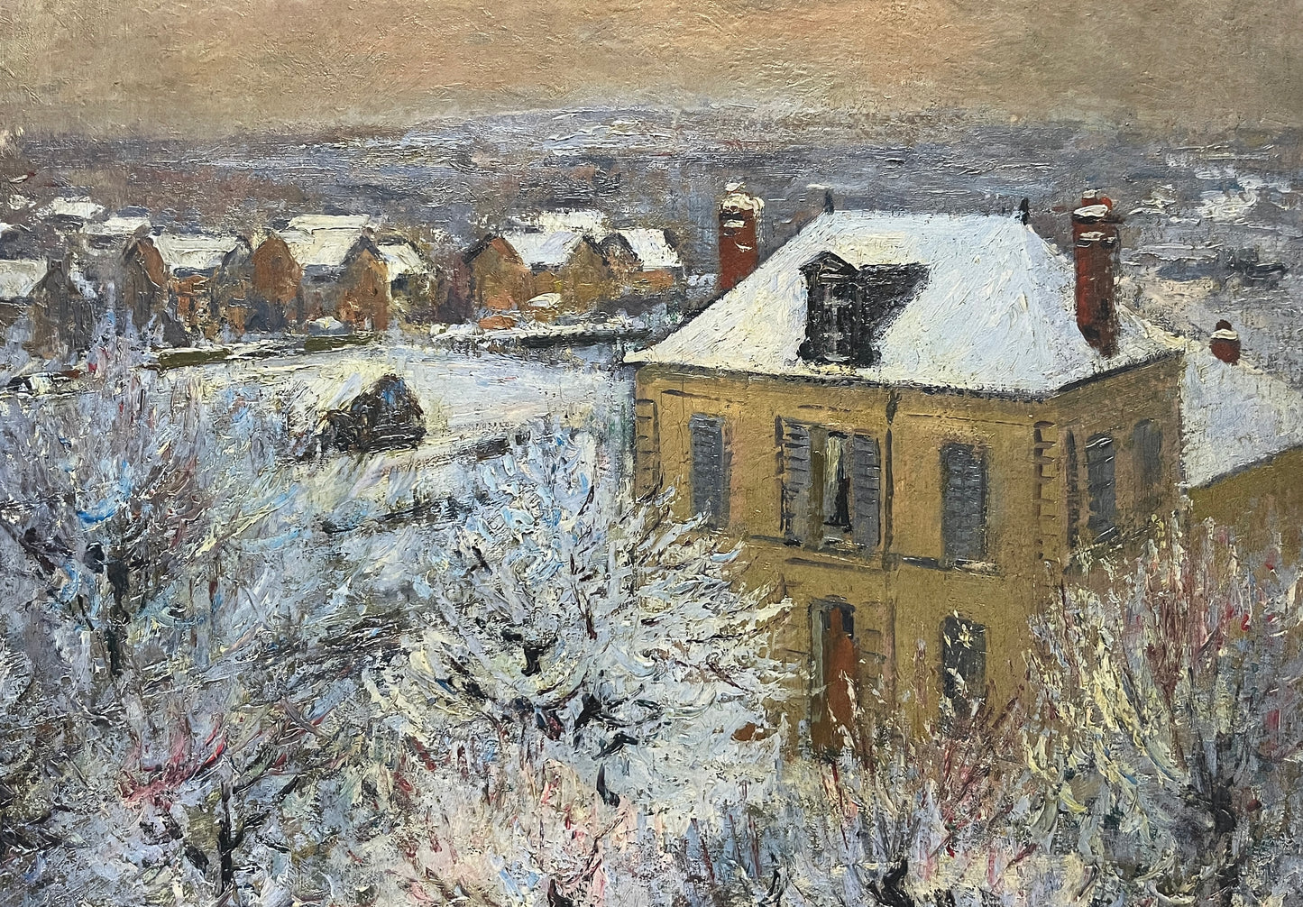 House in Winter Art Print (A4 & A3)